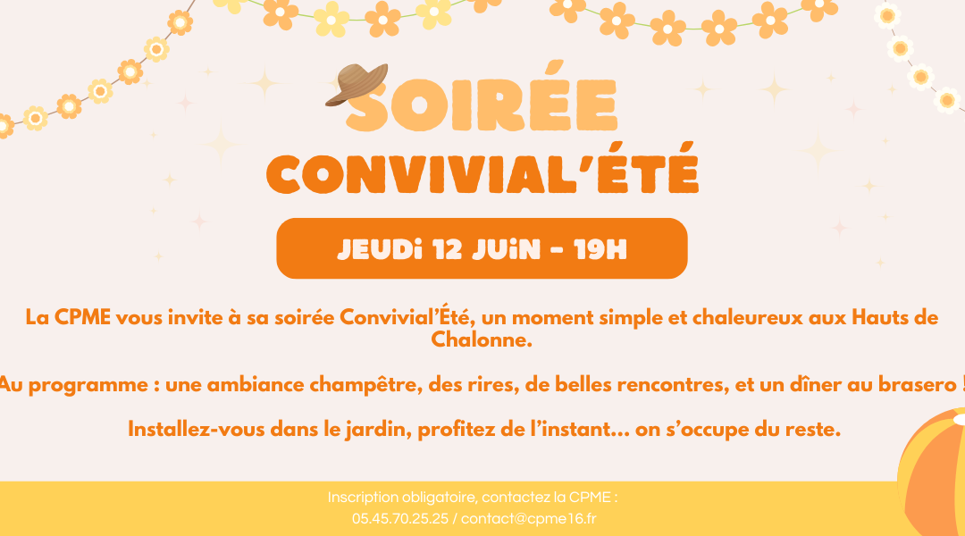 Soirée Convivial’été