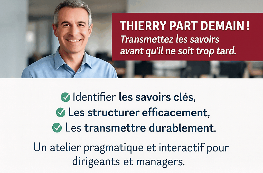 ATELIER – Transmission de compétences