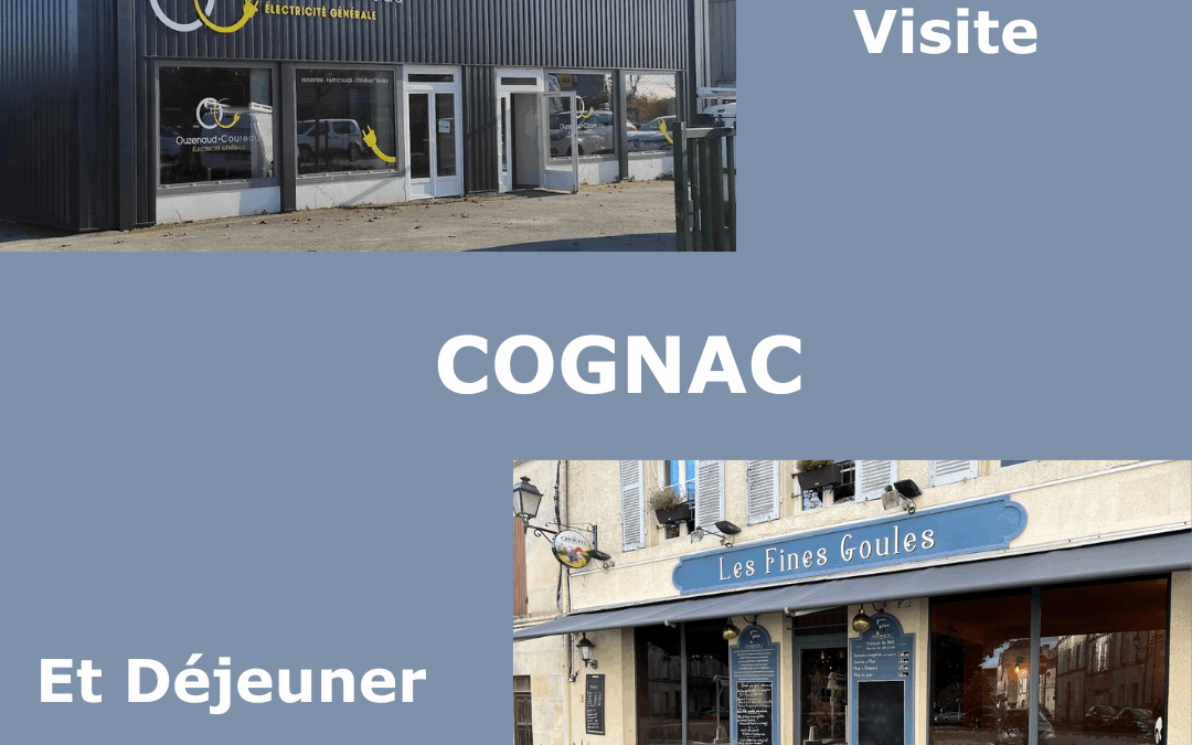 Visite et déjeuner à Cognac
